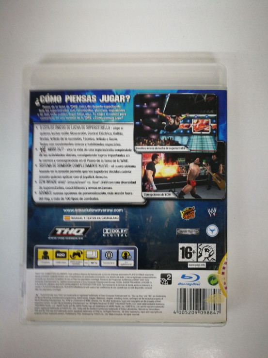 1-1-248592-2-Videojuego PS3 Smack Down vs Raw 2008