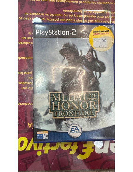 1-1-243594-1-Videojuego PS2 Medal of honor frontline