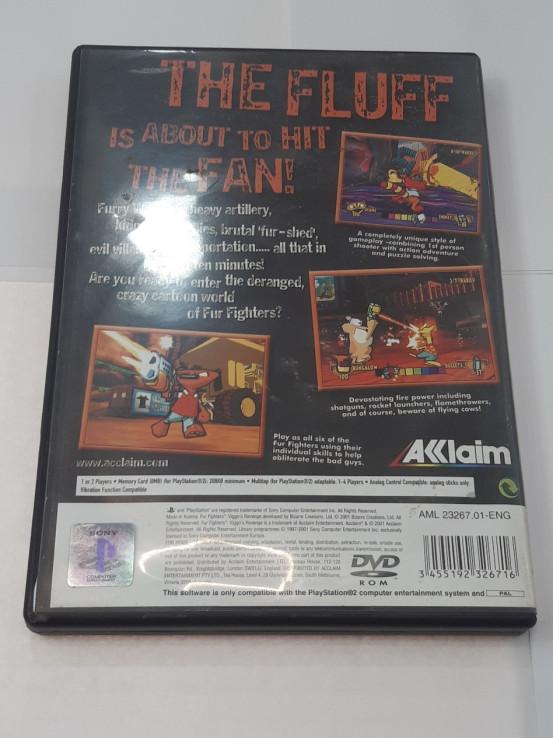 1-1-247807-3-Videojuego PS2 Fur Fighters 