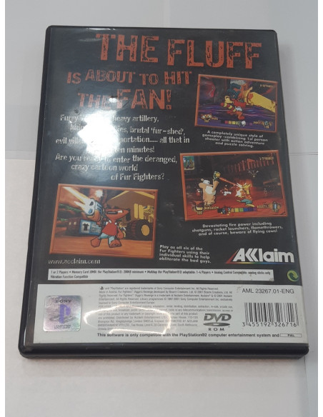 1-1-247807-3-Videojuego PS2 Fur Fighters 