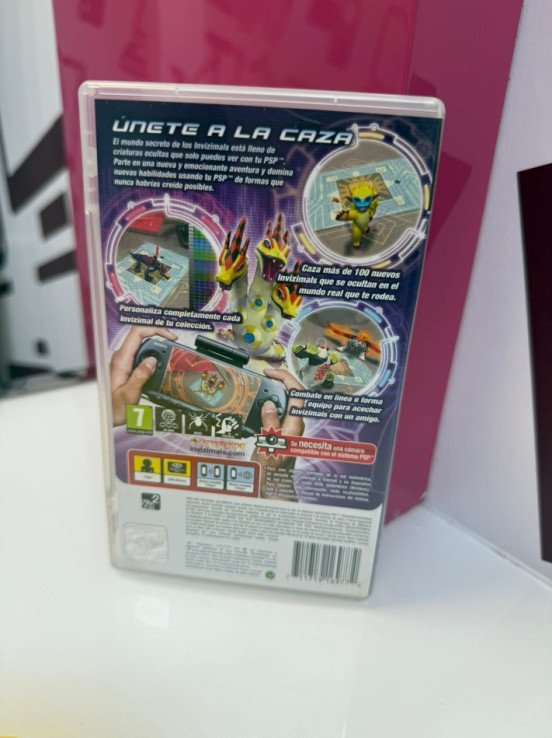 9-9-72792-3-Videojuego PSP invizimals la otra dimension