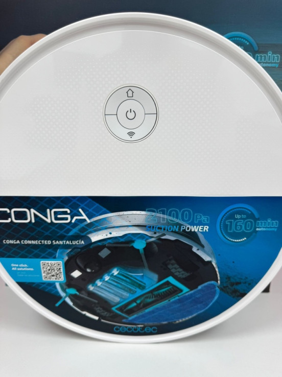 7-7-81172-2-Aspirador Robot Conga 2100PA (Sin uso)