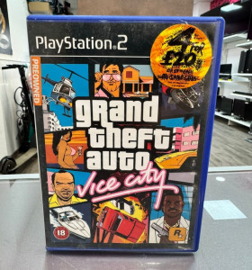 7-7-81235-1-Videojuego PS2 Grand Theft Auto Viced City