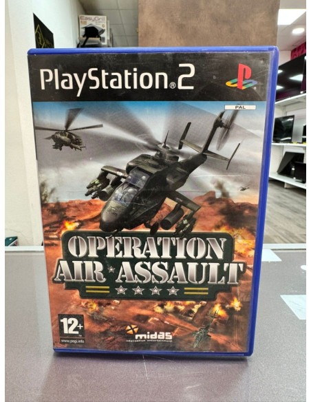 7-7-81234-1-Videojuego PS2 Operation Air Assault