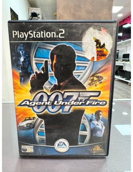 7-7-81230-1-Videojuego PS2 Agent Under Fire 007T