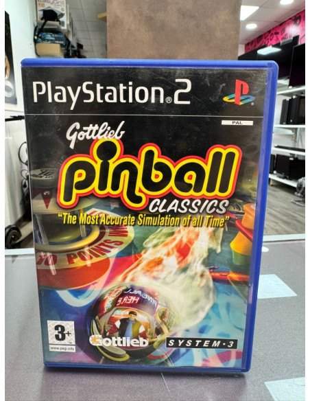 7-7-81233-1-Videojuego PS2 Gottlieb Pinball Classics
