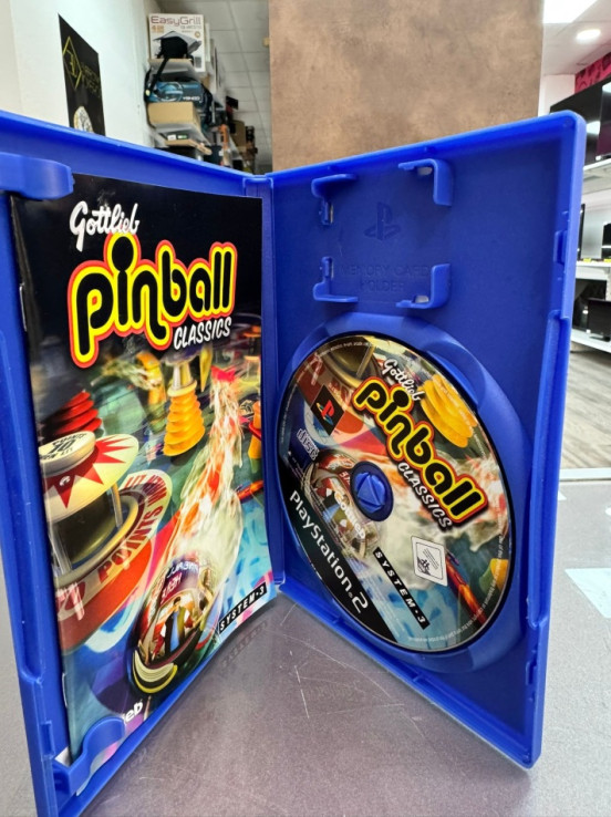 7-7-81233-2-Videojuego PS2 Gottlieb Pinball Classics