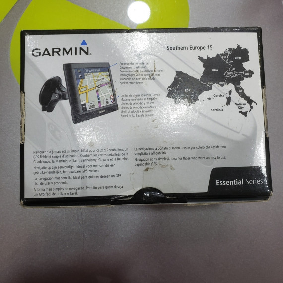 7-7-70722-2-Sistema Navegación GPS Garmin Nuvi 52 