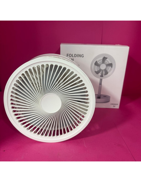 8-8-72882-2-Ventilador De Mesa Folding Fan (Recargable)