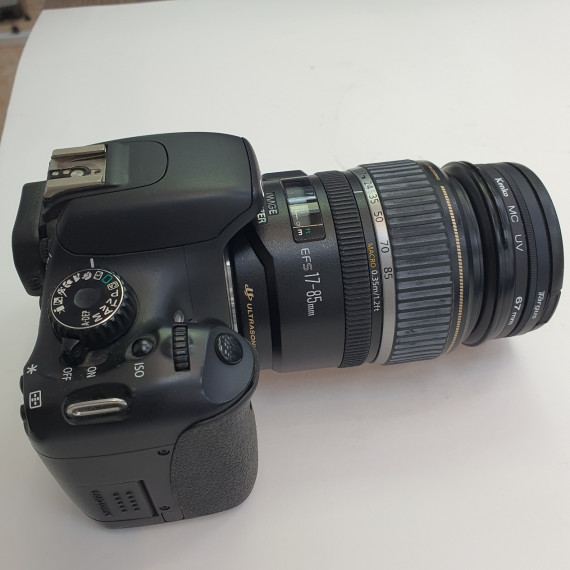 1-1-263019-5-Cámara Digital Réflex Canon Eos 550D Objetivo EFS 17-85