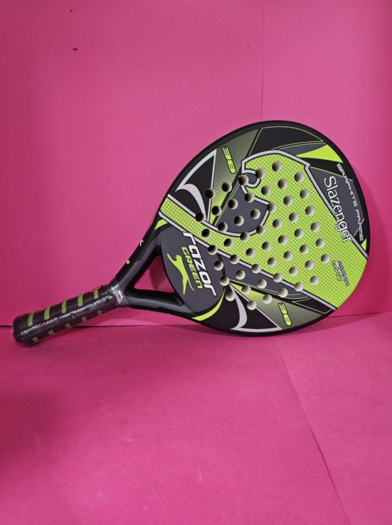 8-8-72920-3-Pala De Pádel Razor Green Slazenger (nueva)