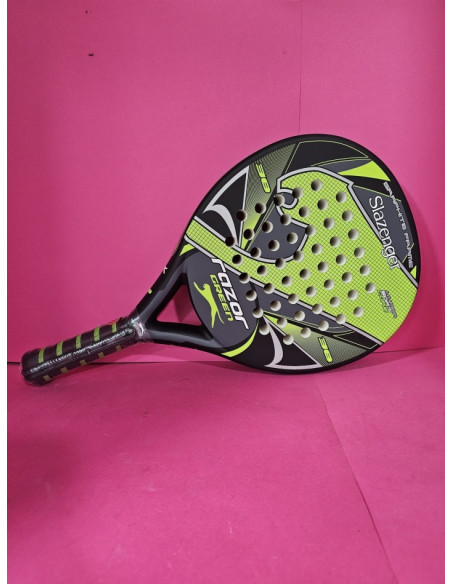 8-8-72920-3-Pala De Pádel Razor Green Slazenger (nueva)
