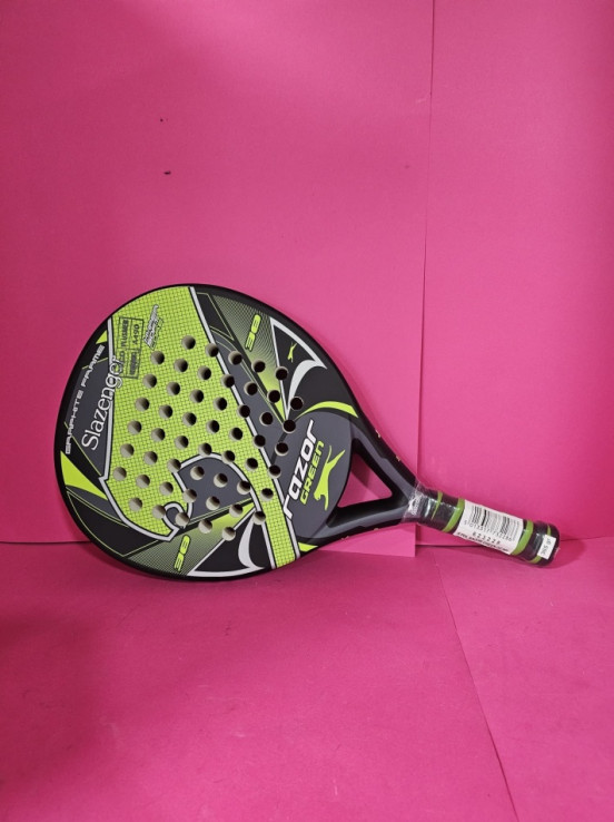 8-8-72920-5-Pala De Pádel Razor Green Slazenger (nueva)