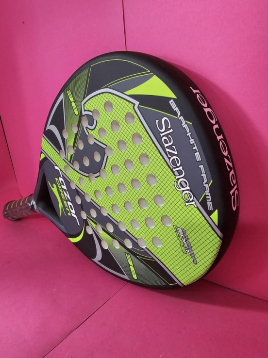 8-8-72920-8-Pala De Pádel Razor Green Slazenger (nueva)