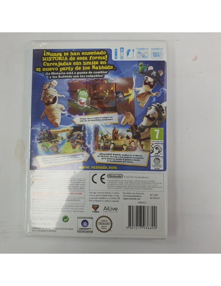 1-1-263138-2-Videojuego Wii Raving Rabits Regreso Al Pasado