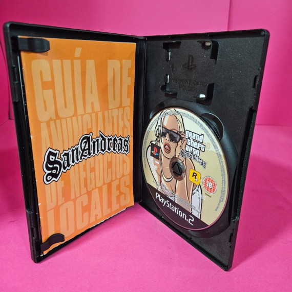 8-8-73004-3-Videojuego PS2 Grand Theft Auto (incluye guia)
