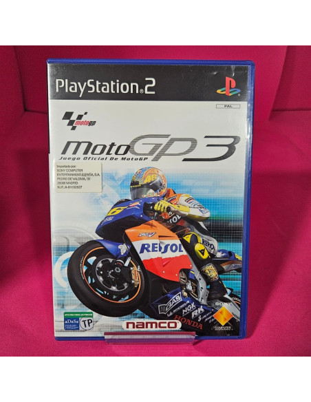 8-8-73022-4-Videojuego PS2 Moto GP3