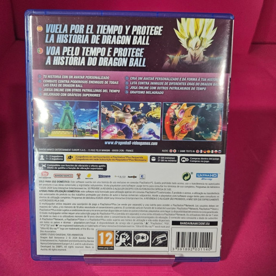 8-8-73040-5-Videojuego PS5 Dragon Ball Xenoverse 2