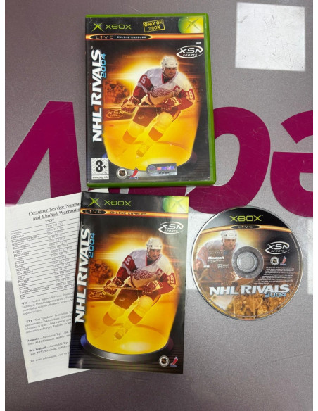 7-7-81445-1-Videojuego Xbox xbox nhl rivals 2004 