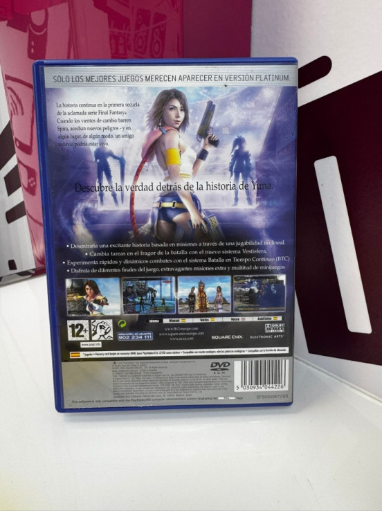 9-9-45168-6-Videojuego PS2 Final Fantasy x2