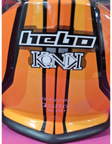 8-8-73073-6-Casco Integral Hebo KONIK MX V321 (TL) Gafas protectoras UNIK