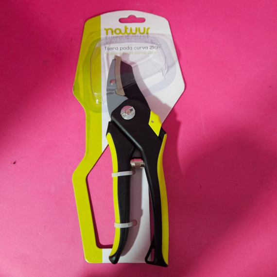 8-8-73151-2-Herramientas De Mano Tijera Poda Curva 21CM Natuur (NUEVO)
