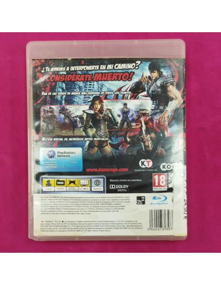 6-6-164078-2-Videojuego PS3 Fist Of The North Star Kens Rage