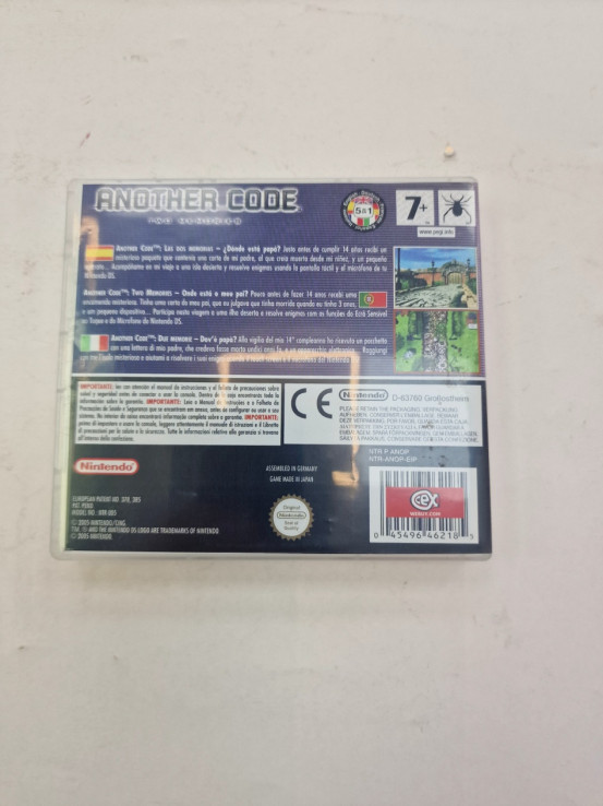 1-1-263605-2-Videojuego Nintendo DS Another Code Nintendo Ds 