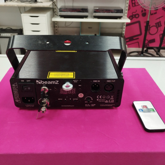 6-6-164171-2-Equipamiento DJ Beam Z 150mW Blue Beam