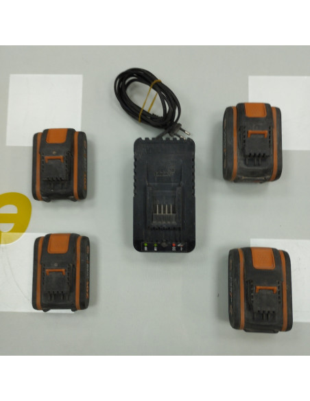 6-6-163182-2-Herramientas Eléctricas Lote Worx Martillo Taladro Y Amoladora