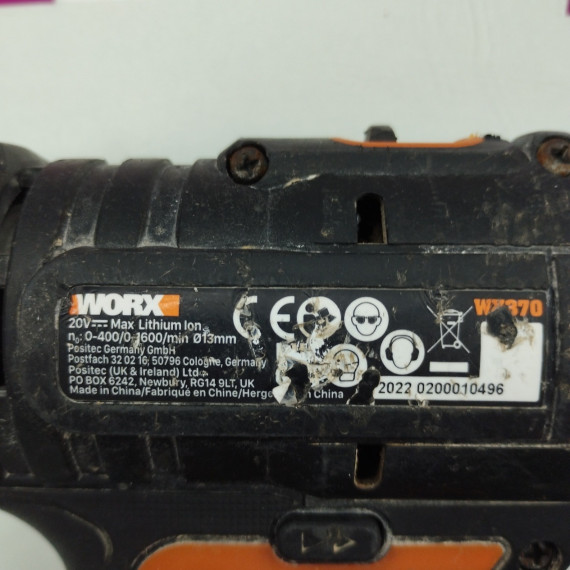 6-6-163182-5-Herramientas Eléctricas Lote Worx Martillo Taladro Y Amoladora