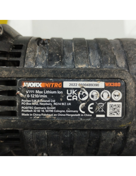 6-6-163182-6-Herramientas Eléctricas Lote Worx Martillo Taladro Y Amoladora