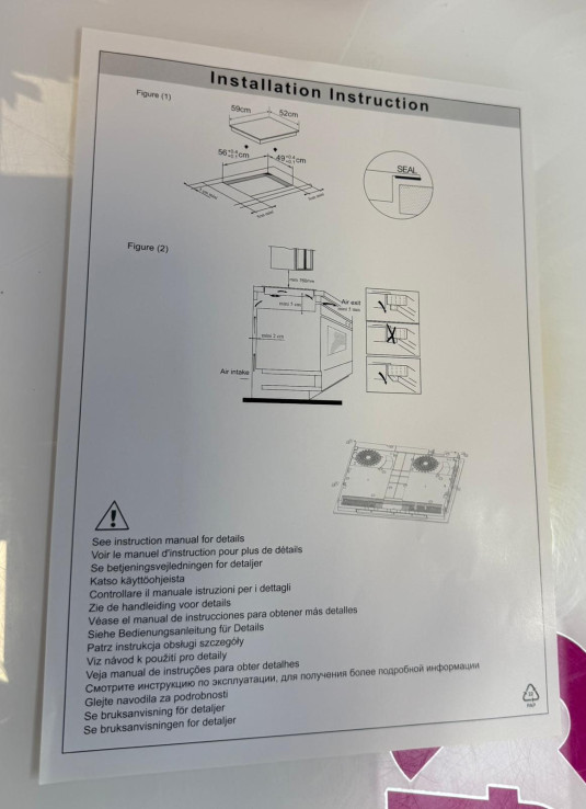 9-9-73075-3-Placa Induccion Vitrocerámica Candy CI633C E14U