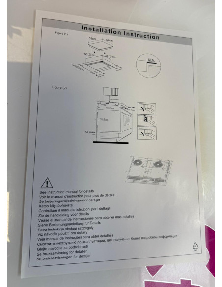 9-9-73075-3-Placa Induccion Vitrocerámica Candy CI633C E14U