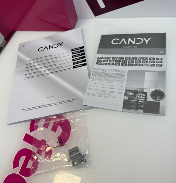 9-9-73075-4-Placa Induccion Vitrocerámica Candy CI633C E14U