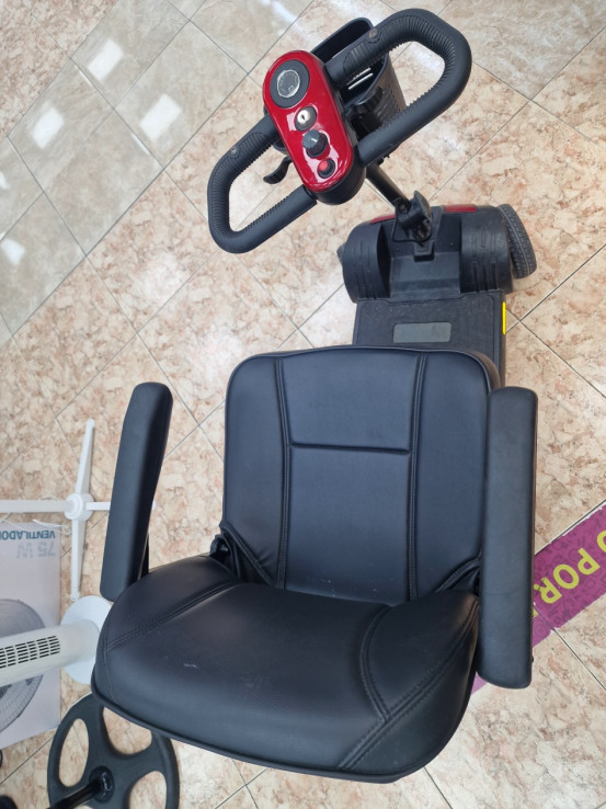 1-1-263842-3-Silla De Ruedas Scooter Ibiza Roja 