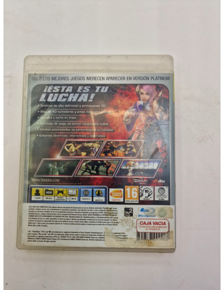 1-1-263865-2-Videojuego PS3 Tekken 6 Namco 