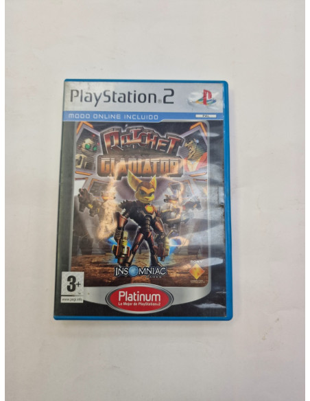 1-1-263866-1-Videojuego PS2 Ratchet Gladiator 
