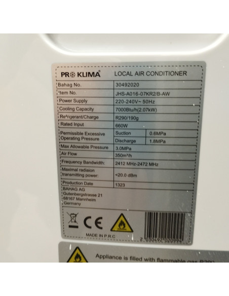 6-6-164234-2-Aire Acondicionado Proklima Wifi 7000btu