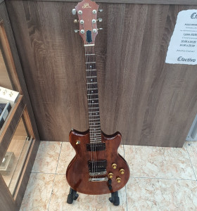 1-1-263888-1-Guitarra Electrica Fuji Roland Marron Años 80