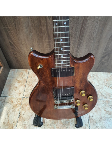 1-1-263888-2-Guitarra Electrica Fuji Roland Marron Años 80