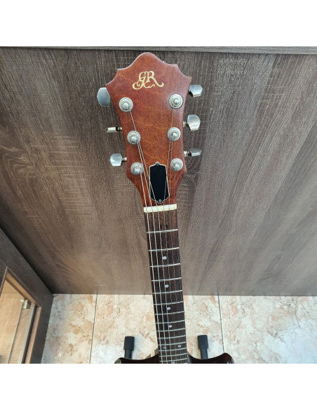 1-1-263888-3-Guitarra Electrica Fuji Roland Marron Años 80