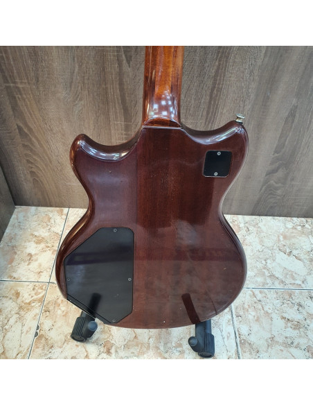 1-1-263888-4-Guitarra Electrica Fuji Roland Marron Años 80