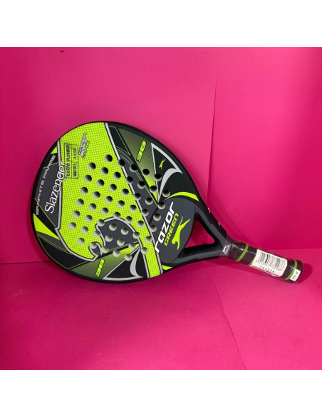 8-8-73322-1-Pala De Pádel Razor Green Slazenger (nueva)
