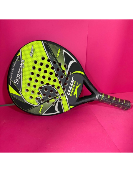 8-8-73322-2-Pala De Pádel Razor Green Slazenger (nueva)