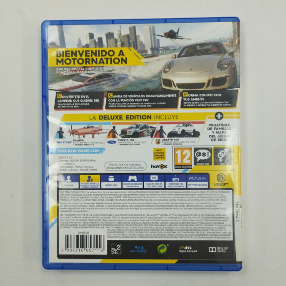 6-6-164308-2-Videojuego PS4 The Crew 2 Deluxe edition