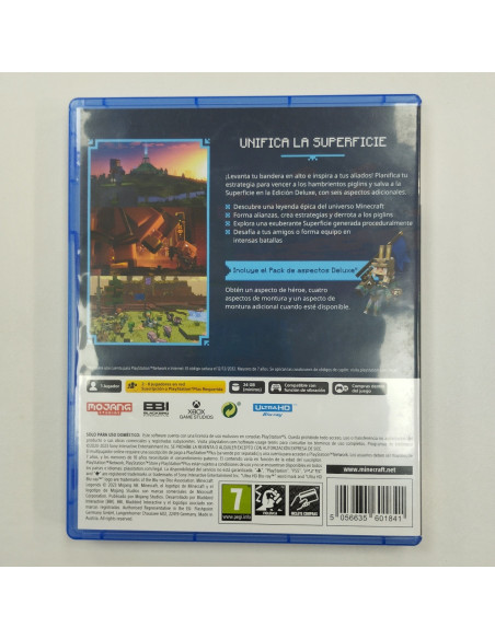 6-6-164272-2-Videojuego PS5 Minecraft Legends Deluxe edition