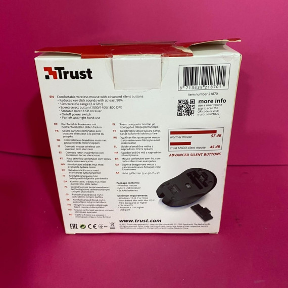 8-7-81794-2-Ratón Trust Silent Click (Sin Uso)