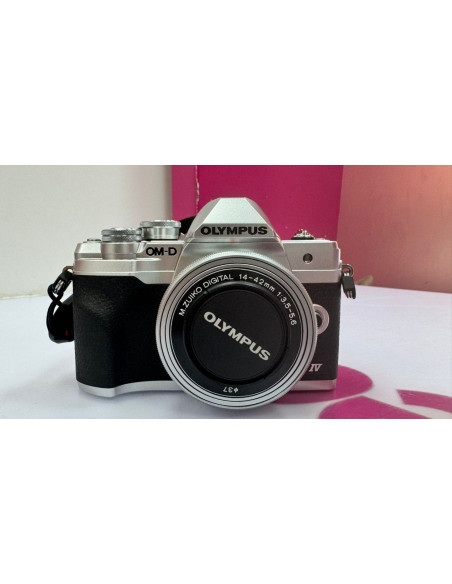7-7-77027-12-Cámara digital EVIL Olympus OM D IV Objetivo Olympus 14-42mm