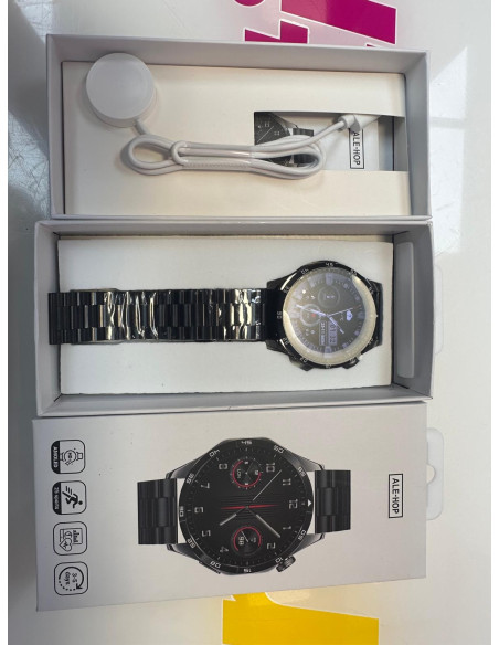 9-9-73218-1-Smartwatch ale-hop esfera redonda 1.43 (sin uso)